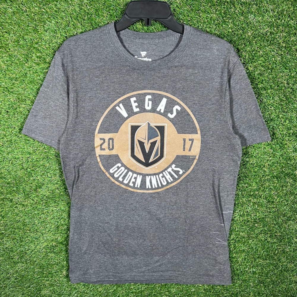 Vegas Golden Knights 2017 Fanatics‎ Gray T Shirt Size S